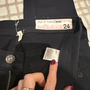 Rag & Bone Black skinny Jeans